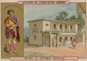 Casa e costumi bizantini da French School