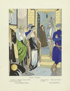 Cabaret Caucasien .., da Art-Gout-Beaute, pub.1920 (stampa a stencil)