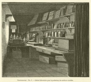 Laboratorio per la produzione di superfici sensibili (incisione) da French School