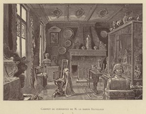Gabinetto delle curiosità del Barone Davillier da French School
