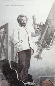 Camille Flammarion, da La Revue Illustre, pubblicato gennaio 1891 da French School