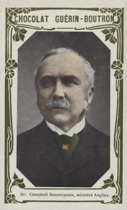 Campbell Bannermann, ministro inglese
