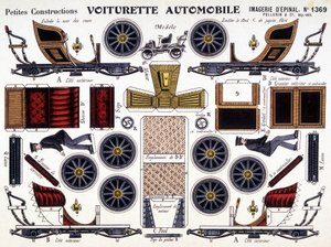 Carro: Petites Constructions. XIX secolo. da French School