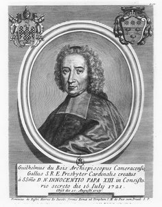 Cardinale Dubois (incisione) da French School