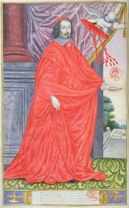 Cardinale Mazarin, illustrazione da Les Panegyriques des Hommes Illustres de Notre Siecle di Puget de la Serre, 1655