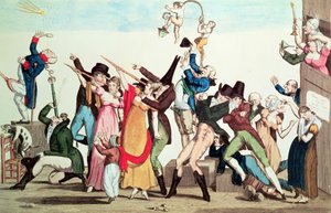 Caricatura sulla Cometa del 1811, c.1811