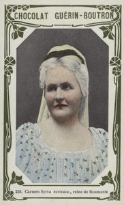 Carmen Sylva, scrittrice, regina di Romania da French School
