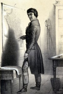 Carnot o il Grande Carnot (1753 - 1823) - in "Galerie historique de la Revolution francaise" di Albert Maurin