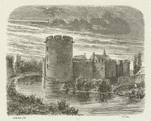 Castello di Ham, Francia da French School