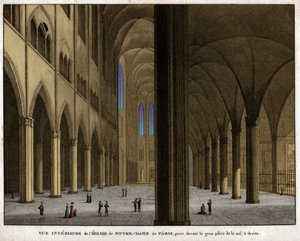 Cattedrale di Notre Dame de Paris da French School