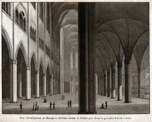 Cattedrale di Notre Dame de Paris da French School