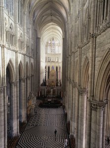 Cattedrale di Amiens: interno (Somme 80)