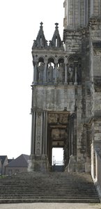 Cattedrale di Chartres, dettaglio del portale sud da French School