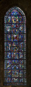 Cattedrale di Chartres, vetrata: tipologia passione da French School