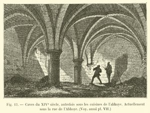 Cantine del XIV secolo, un tempo sotto le cucine dell