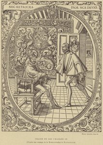Sedia del re Carlo IX di Francia, XVI secolo