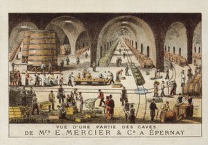 Cantine di Champagne di E Mercier & Co, Epernay, Francia