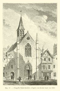 Cappella Saint-Leufroi da French School