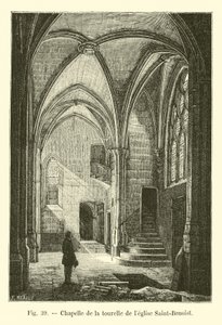 Cappella della torretta della chiesa di Saint-Benoist da French School