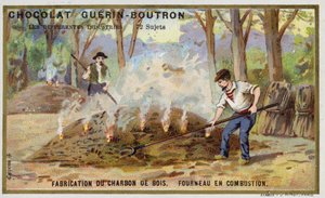 Fabbricazione di carbone da French School