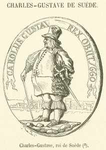 Carlo Gustavo, re di Svezia (incisione)