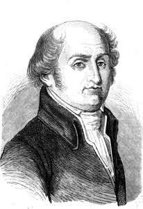 Charles Gilbert Romme, matematico, rivoluzionario e politico francese. Incisione 1868 da French School