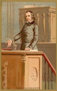 Charles Forbes René de Montalembert, storico francese