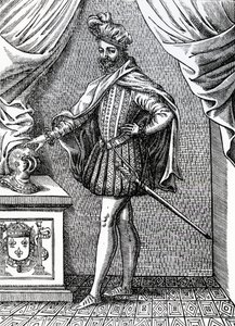 Carlo IX (1550-74), Re di Francia, 1573 da French School