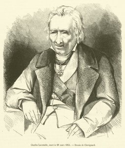 Charles Lacretelle, morto il 28 marzo 1855 da French School