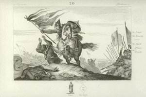 Carlo Martello alla battaglia di Tours, 732