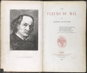 Charles Pierre Baudelaire, I fiori del male da French School