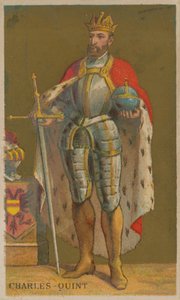 Carlo V, Imperatore del Sacro Romano Impero (1500-1558) da French School