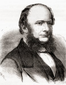 Charles William Siemens, da Les Merveilles de la Science, pubblicato c.1870 (incisione) da French School