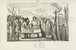 Carlo il Grosso paga i Vichinghi 700 pezzi d