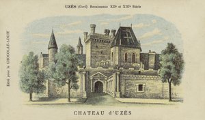 Castello di Uzès, Uzès, Gard da French School