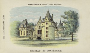 Castello di Bonnétable, Bonnétable, Sarthe da French School