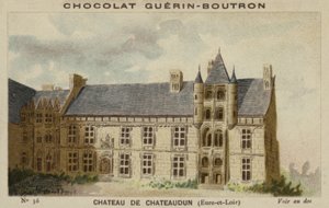Castello di Chateaudun, Eure-et-Loir da French School