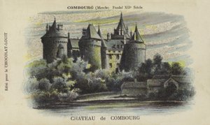 Castello di Combourg, Combourg, Manche da French School