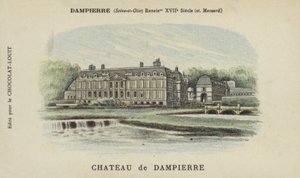 Castello di Dampierre, Dampierre, Seine-et-Oise da French School