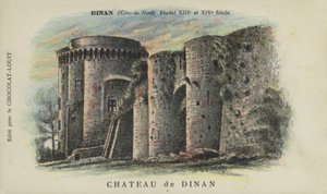 Castello di Dinan, Dinan, Côtes-du-Nord da French School