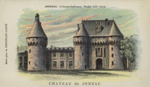 Castello di Jonzac, Jonzac, Charente Inferiore da French School