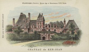Castello di Ker-Jean, Plougar, Finistère da French School