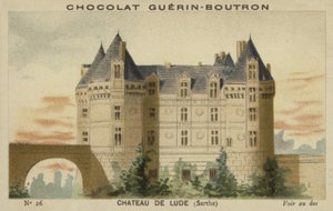 Castello di Lude, Sarthe da French School