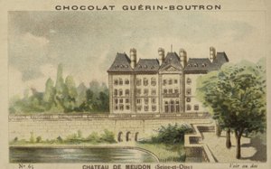Castello di Meudon, Seine-et-Oise da French School