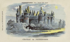 Castello di Pierrefonds, Pierrefonds, Oise da French School