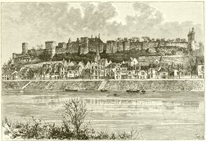 Castello di Chinon da French School