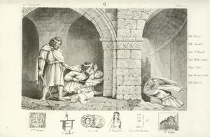 Childeberto I, Re Franco di Parigi da French School