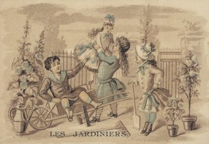 Bambini in giardino da French School