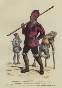 Spazzacamino, contadino e mendicante, XV secolo