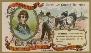 Chocolat Guérin-Boutron, Christophe Mathieu de Dombasle da French School